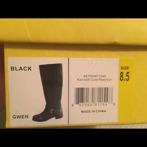 Tall Kenneth Cole boots size 8.5.